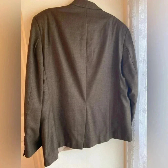 Lauren Ralph Lauren Vintage Wool Suit Jacket Blazer Brown 48R Men’s Green Label - Picture 4 of 16
